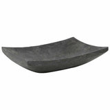 Puits vidaxl 50x35x12 cm en marbre noir - afbeelding 2
