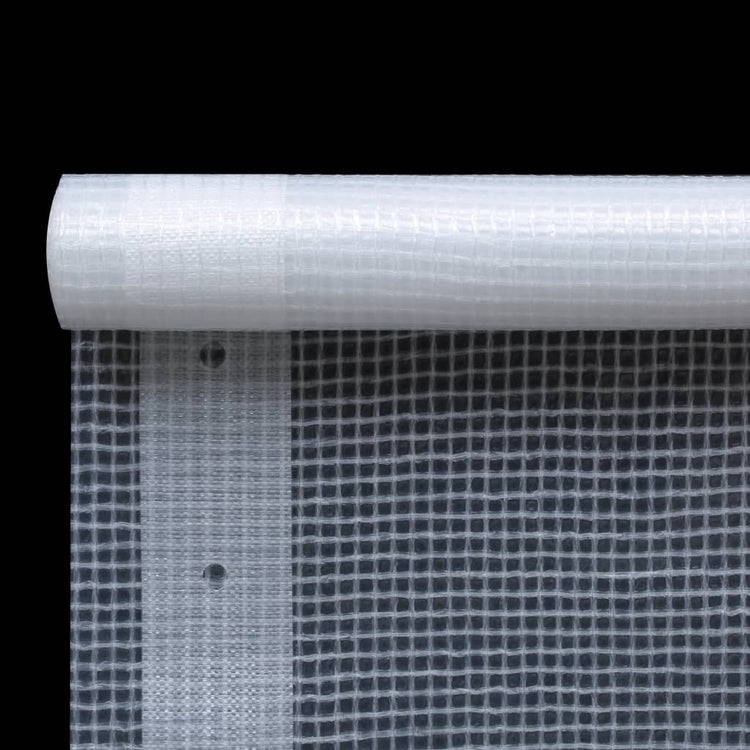 Vidaxl Leno Tarpaulin 260 g m² 2x6 m blanc