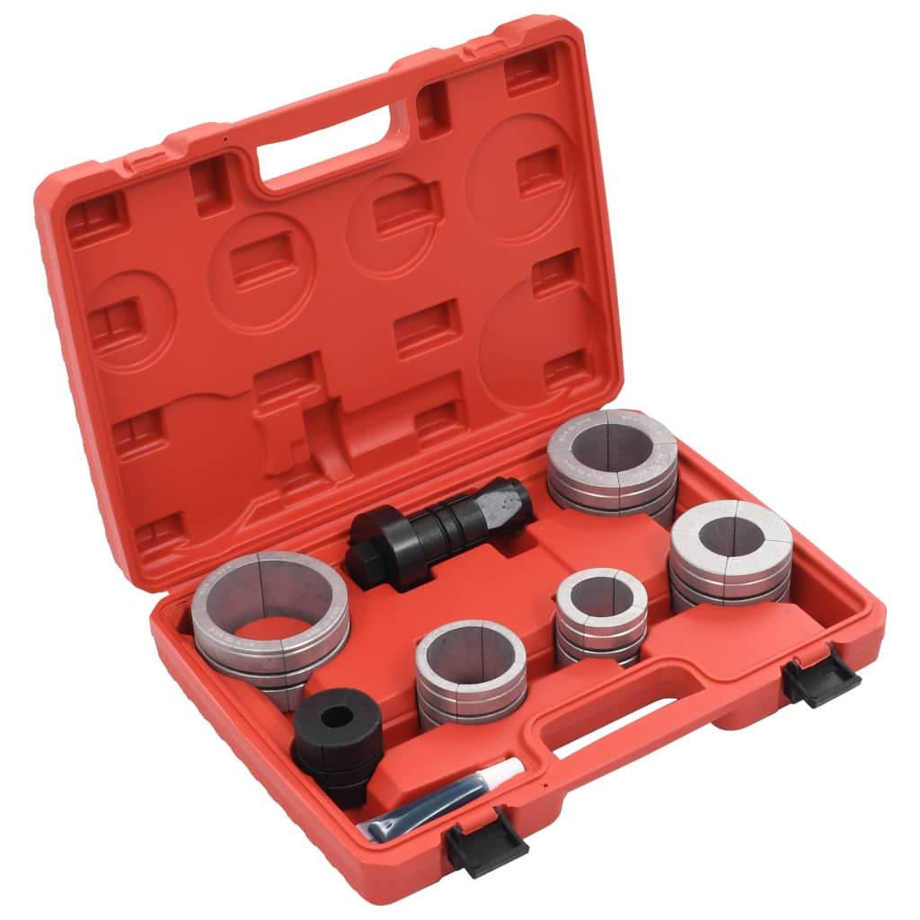 Vidaxl 8 pièces d'élargissement du tuyau en acier au carbone et en aluminium