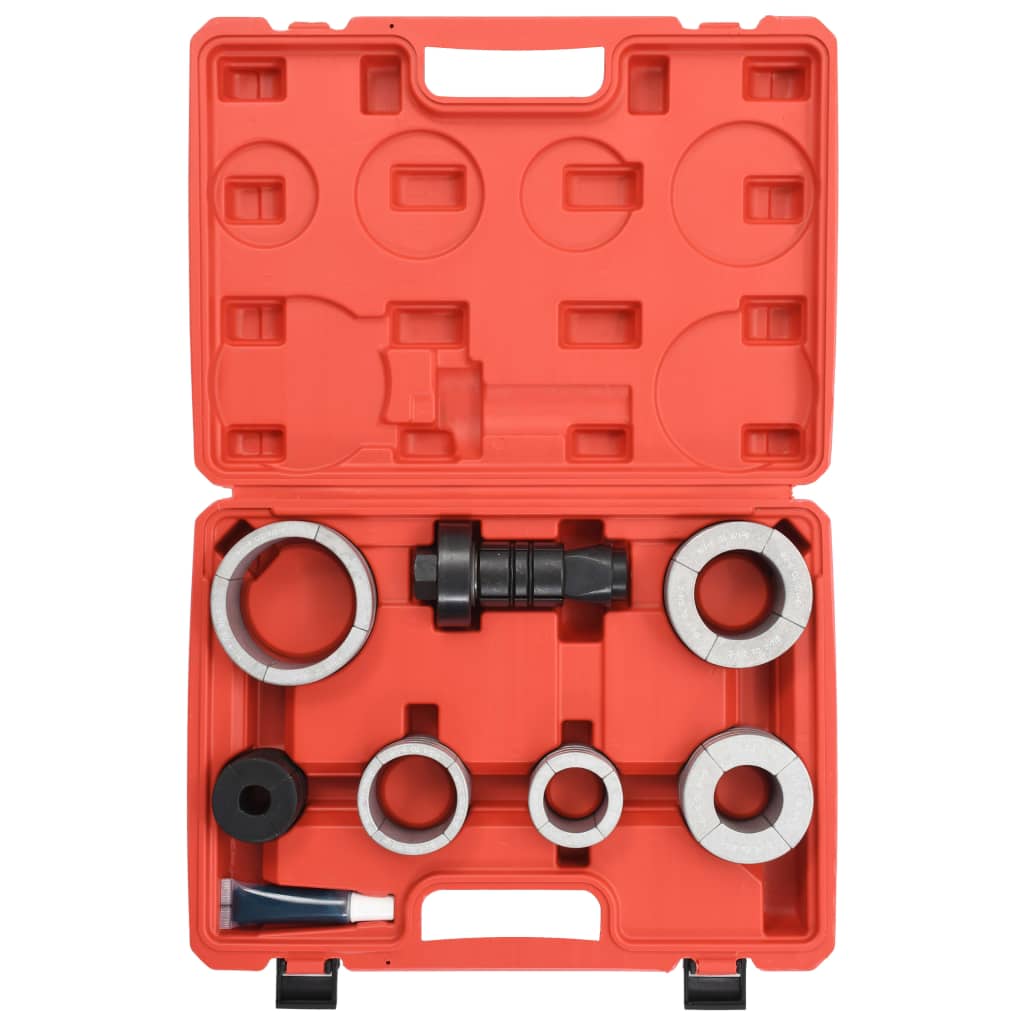 Vidaxl 8 pièces d'élargissement du tuyau en acier au carbone et en aluminium
