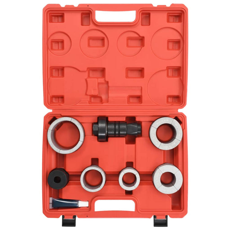 Vidaxl 8 pièces d'élargissement du tuyau en acier au carbone et en aluminium