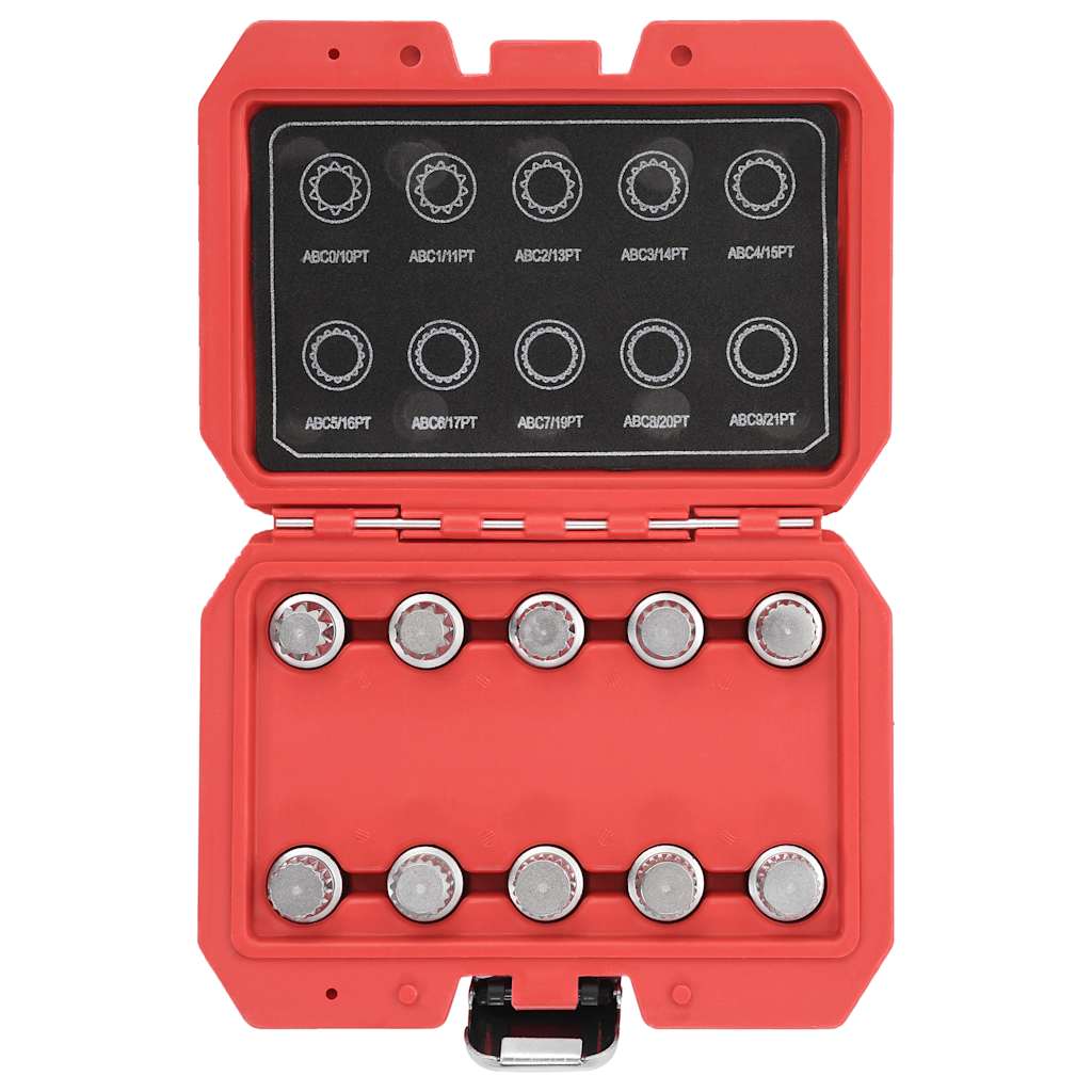 Vidaxl 10 pièces Wielborgmoers Keys Set for VW