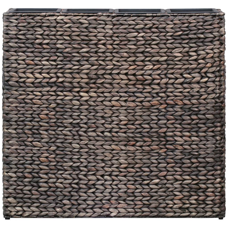 Jardinière vidaxl élevé avec 4 pots brun hydraunt