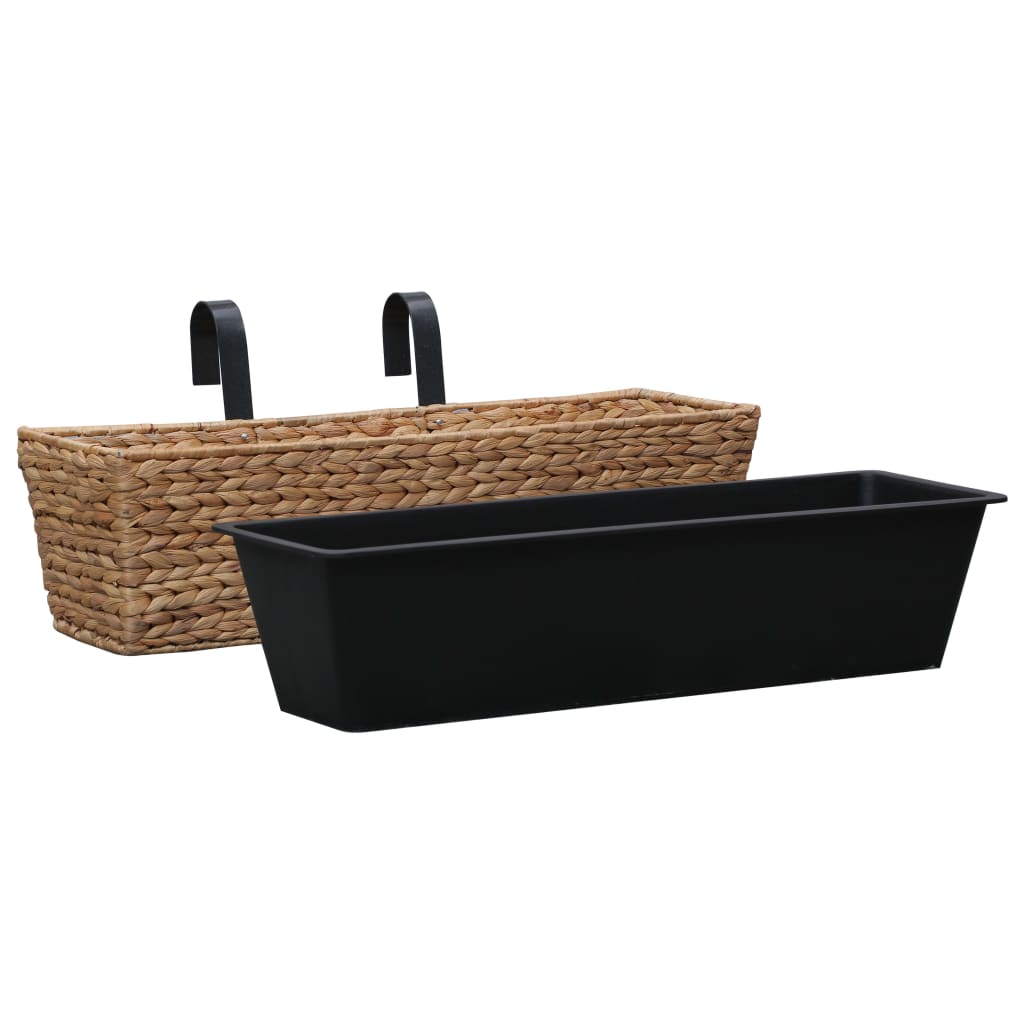 Vidaxl jarders 2 st waterhyacint
