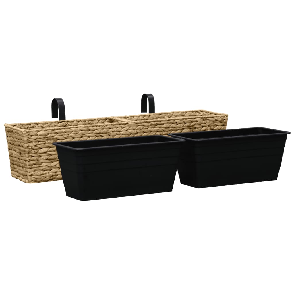 Vidaxl jarders 2 st waterhyacint