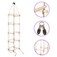 Échelle de corde Vidaxl 200 cm bois