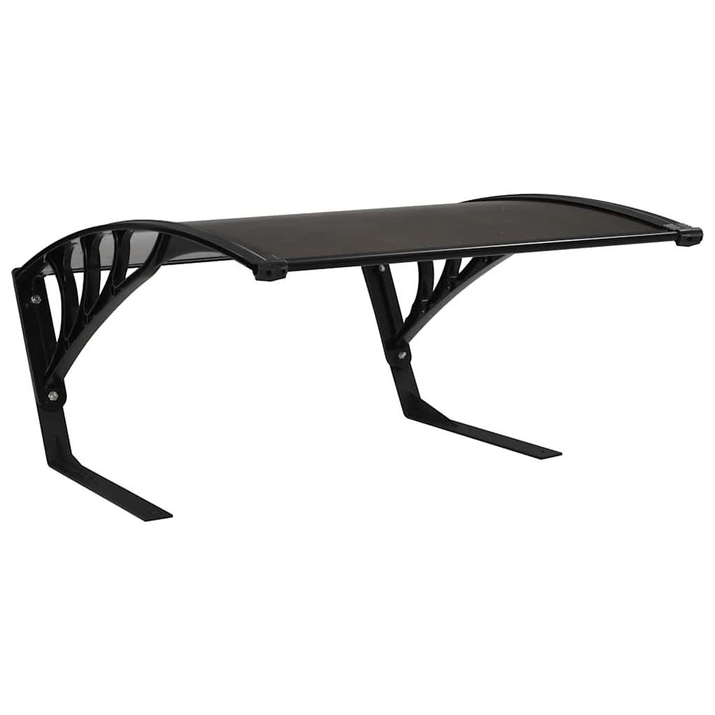 Vidaxxl toit de garage pour robot tondeuse 77x103x46 cm noir