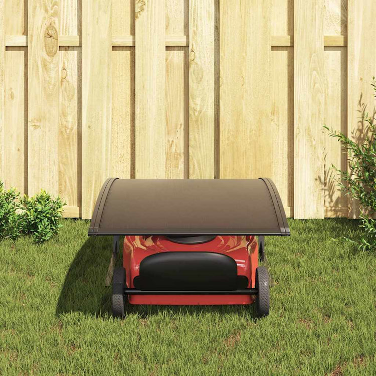 Vidaxxl toit de garage pour robot tondeuse 77x103x46 cm noir