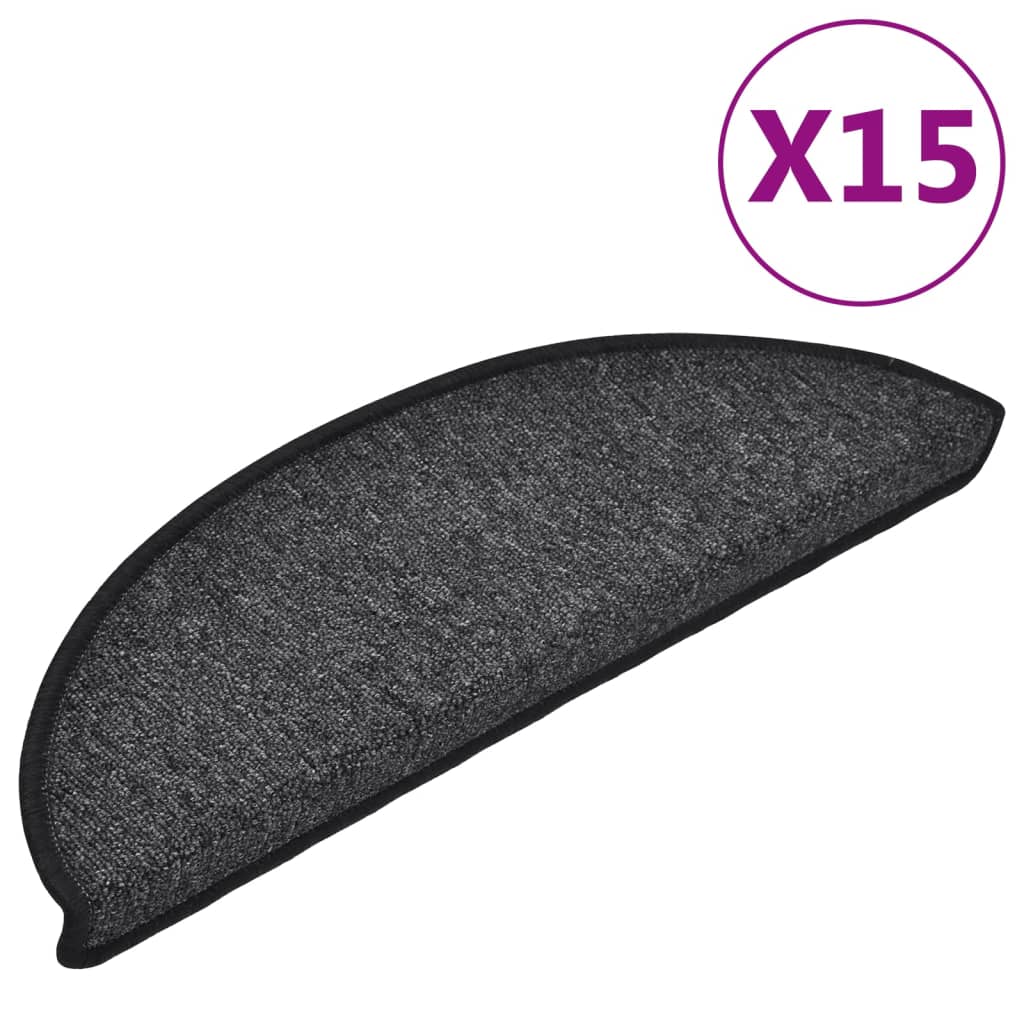 Vidaxl 15 stage de pédales 56x17x3 cm anthracite