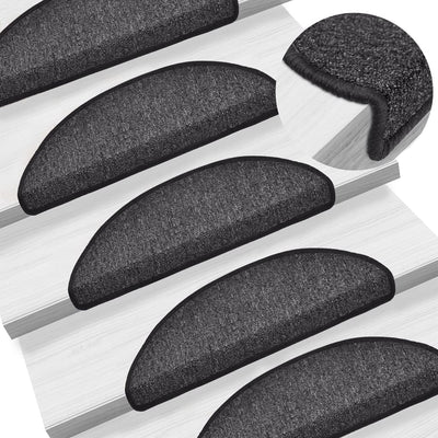 Vidaxl 15 stage de pédales 56x17x3 cm anthracite