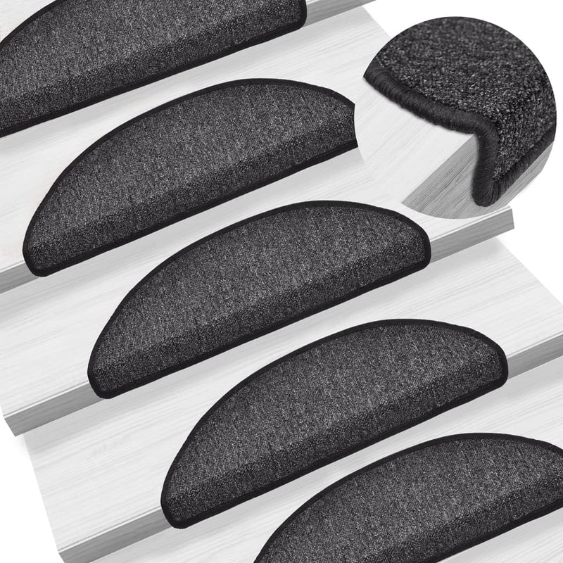 Vidaxl 15 stage de pédales 56x17x3 cm anthracite