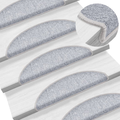 Vidaxl 15 stage de pédales 56x17x3 cm gris clair