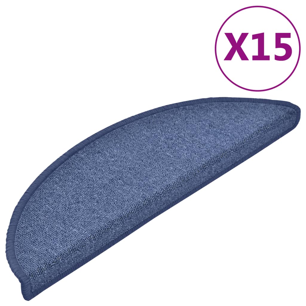 Vidaxl 15 stage de pédale 56x17x3 cm bleu