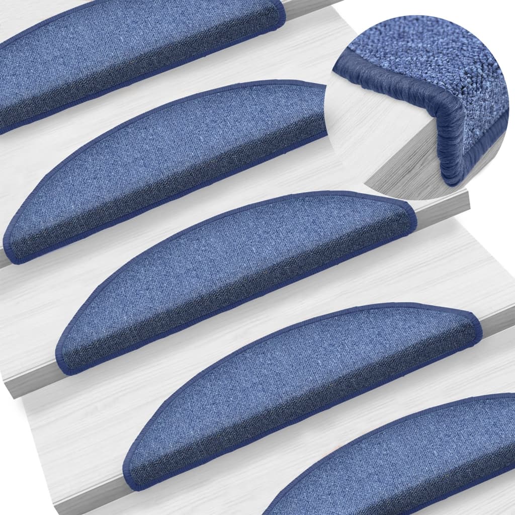 Vidaxl 15 stage de pédale 56x17x3 cm bleu