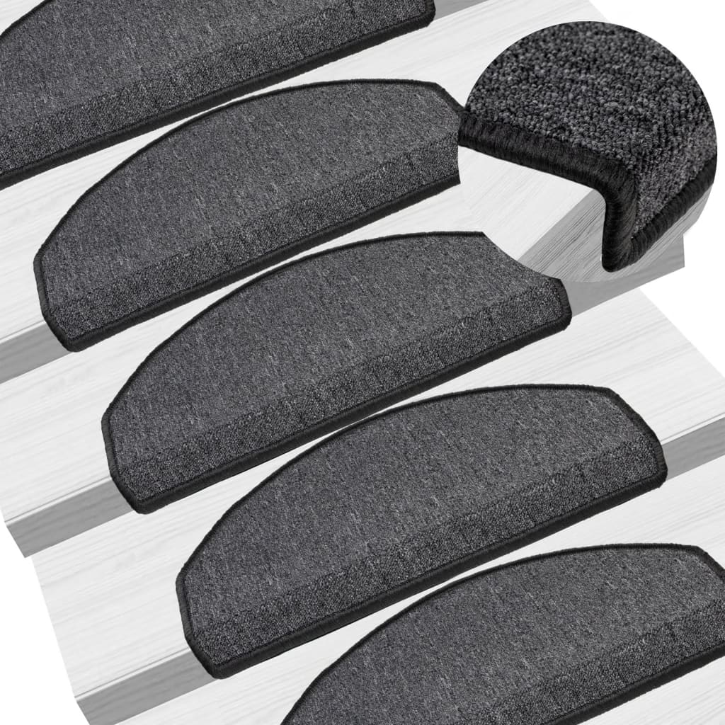 Vidaxl 15 espèces 65x24x4 cm anthracite