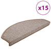 Vidaxl 15 stage de pédale 65x24x4 cm brun clair