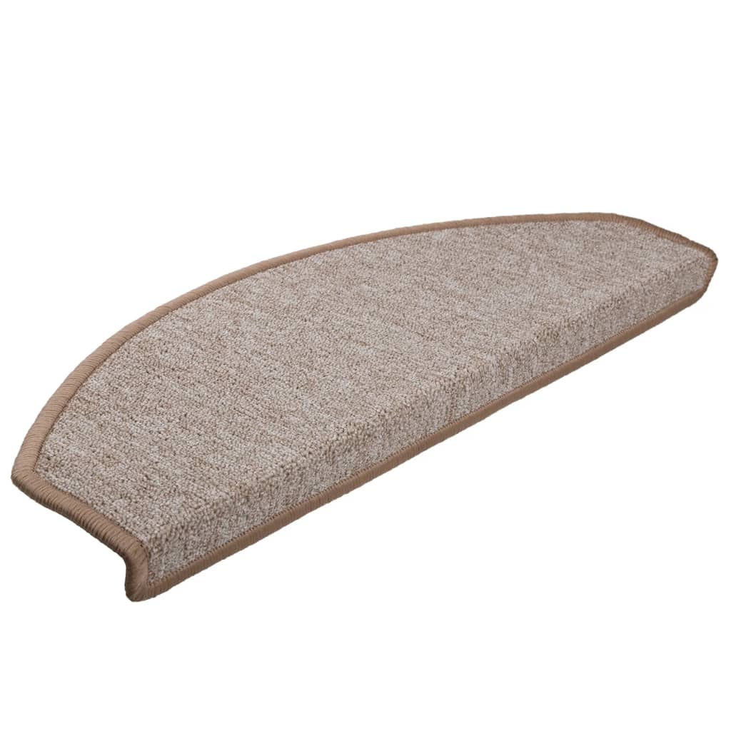 Vidaxl 15 stage de pédale 65x24x4 cm brun clair