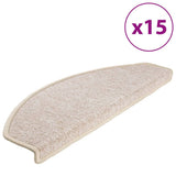 Vidaxl 15 st tapis de pédale 65x24x4 cm taupe - afbeelding 2