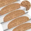 Mattes d'escalier Vidaxl 15 ST 65X21X4 CM BEIGE