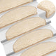 Mattes d'escalier Vidaxl 15 ST 65X21X4 CM CRAME -COLORED