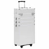 Vidaxl Maquillage chariot en aluminium argent couleur