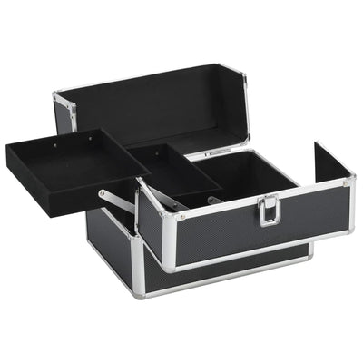 VIDAXL MAQUANCE VARCAS 22X30X21 CM Aluminium noir
