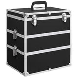 VIDAXL MAQUANCE VARCAS 37X24X40 CM Aluminium noir - afbeelding 1
