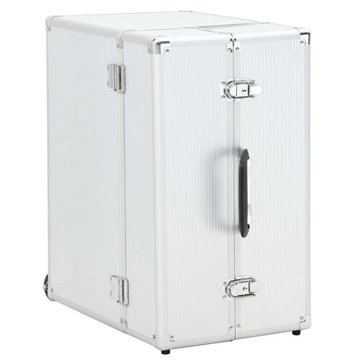 Vidaxl pilotrolley 47x39x27 cm en aluminium argent couleur
