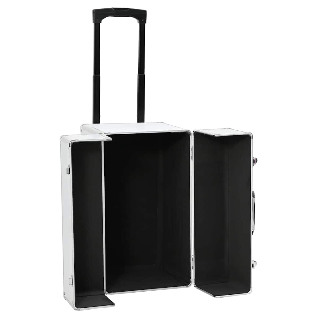 Vidaxl pilotrolley 47x39x27 cm en aluminium argent couleur