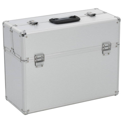 Vidaxl Tool Case 47x36x20 cm en aluminium argent couleur