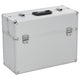 Vidaxl Tool Case 47x36x20 cm en aluminium argent couleur