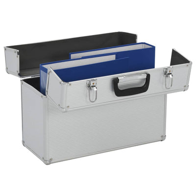Vidaxl Tool Case 47x36x20 cm en aluminium argent couleur