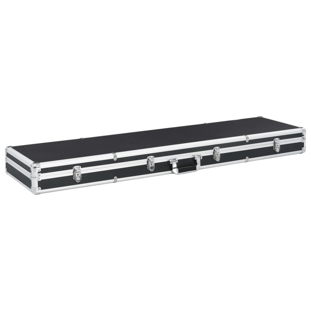 Vidaxl wapenkoffer 134x35x12 cm en aluminium noir