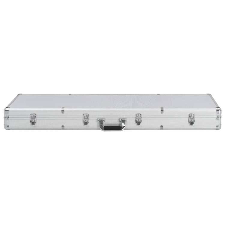 Vidaxl wapenKoffer 118x38x12 Couleurs en aluminium en aluminium