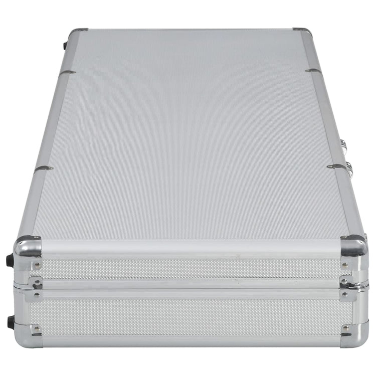 Vidaxl wapenKoffer 118x38x12 Couleurs en aluminium en aluminium