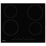 Vidaxl Ceramic Hob avec 4 zones de cuisson Contrôle tactile 6000 W - afbeelding 1