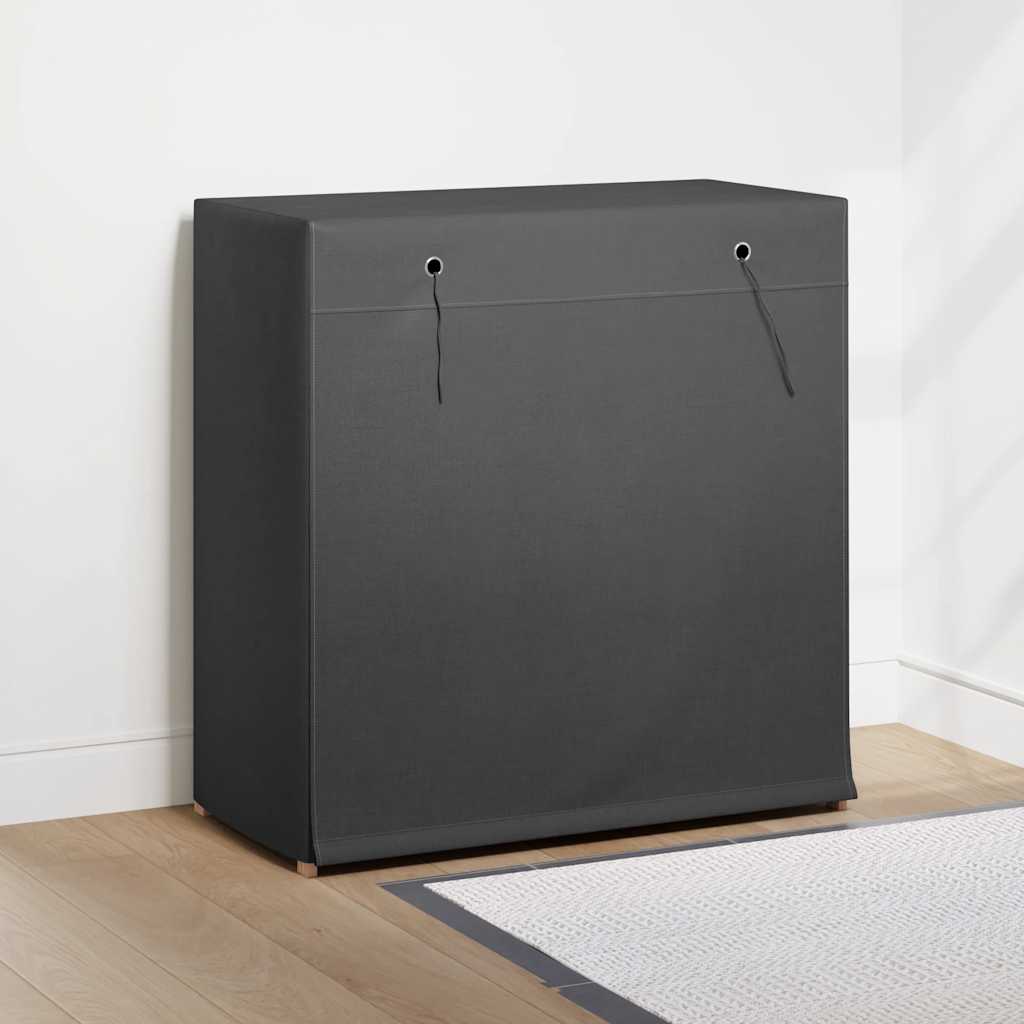 Armoire à chaussures Vidaxl avec couvercle 79x40x80 cm Gray