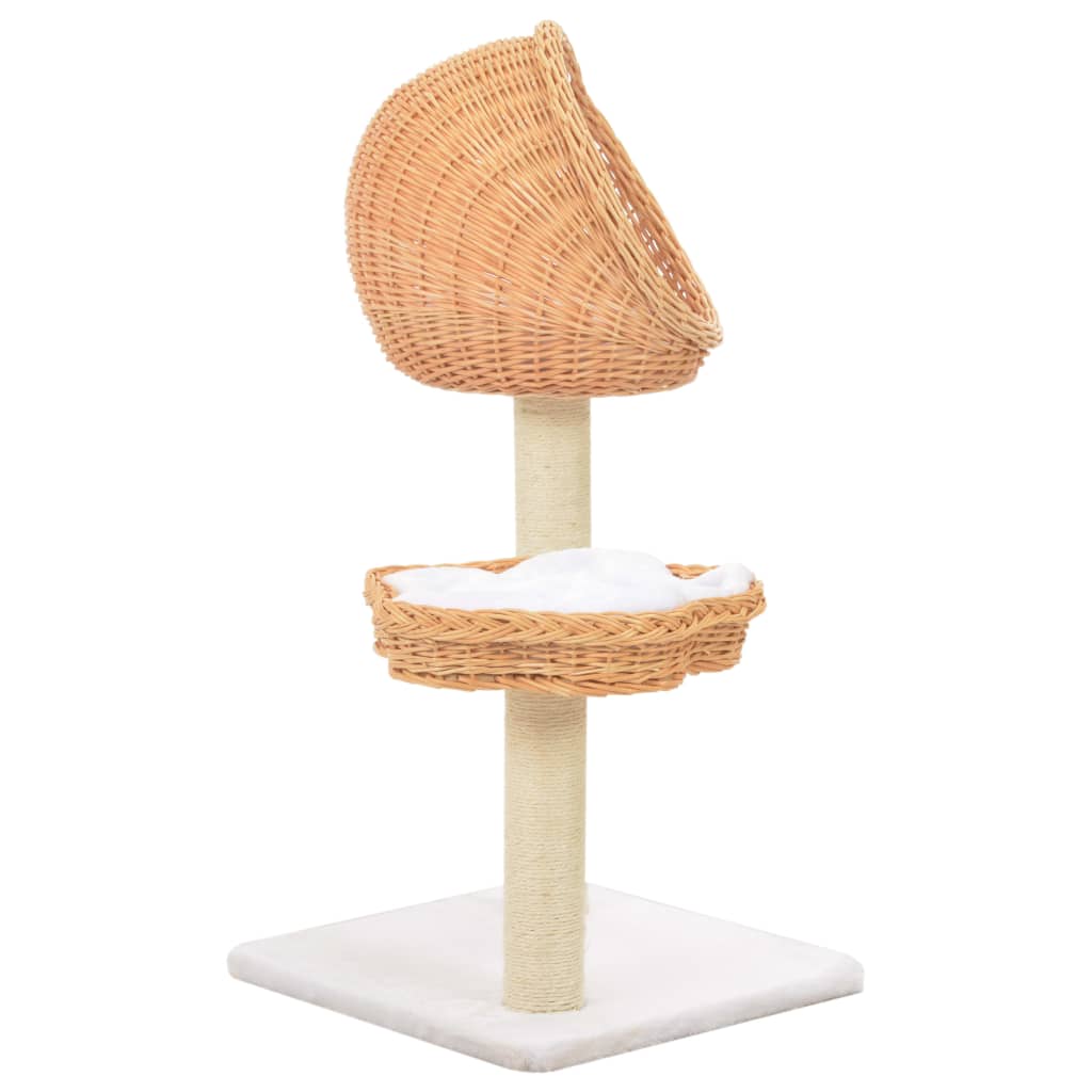 Vidaxl Cat Stracing Post avec sisal grattant bien sûr Willow Wood