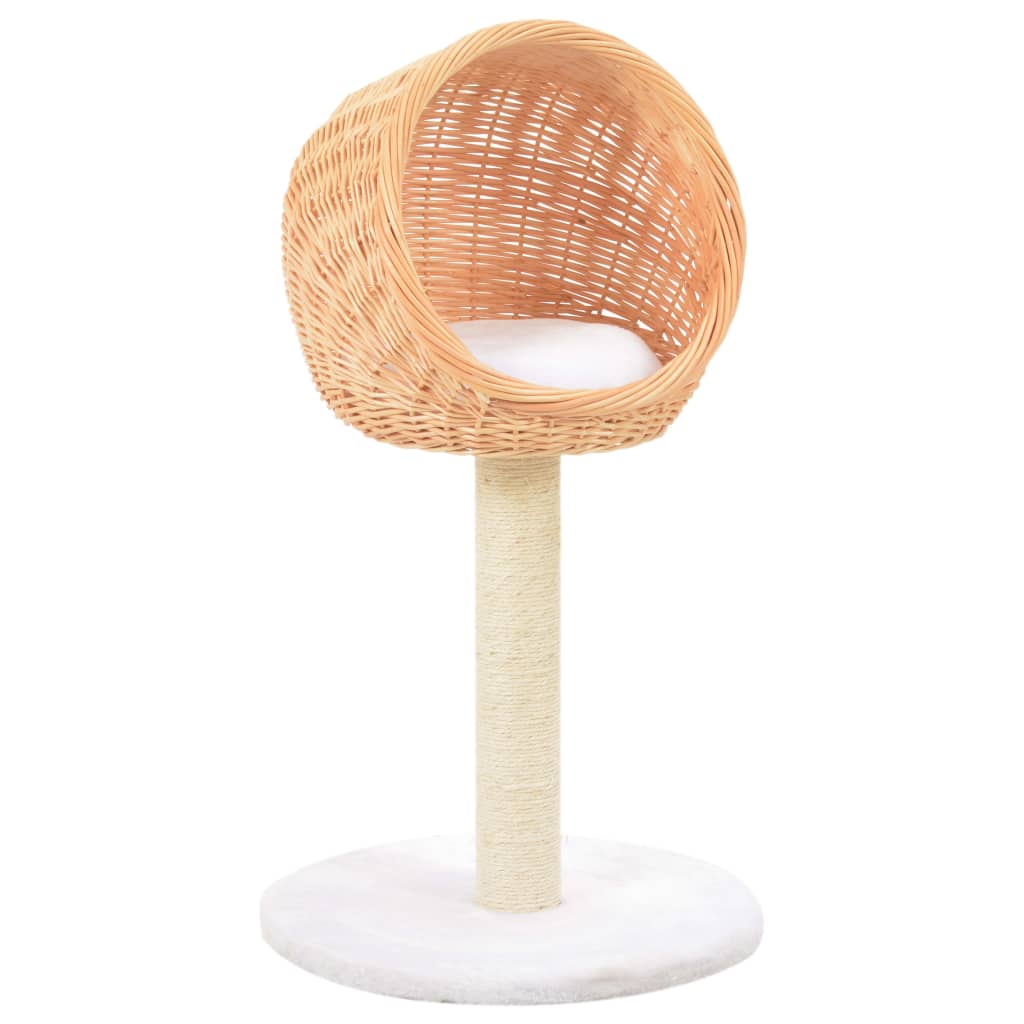 Vidaxl Cat Stracing Post avec sisal grattant bien sûr Willow Wood