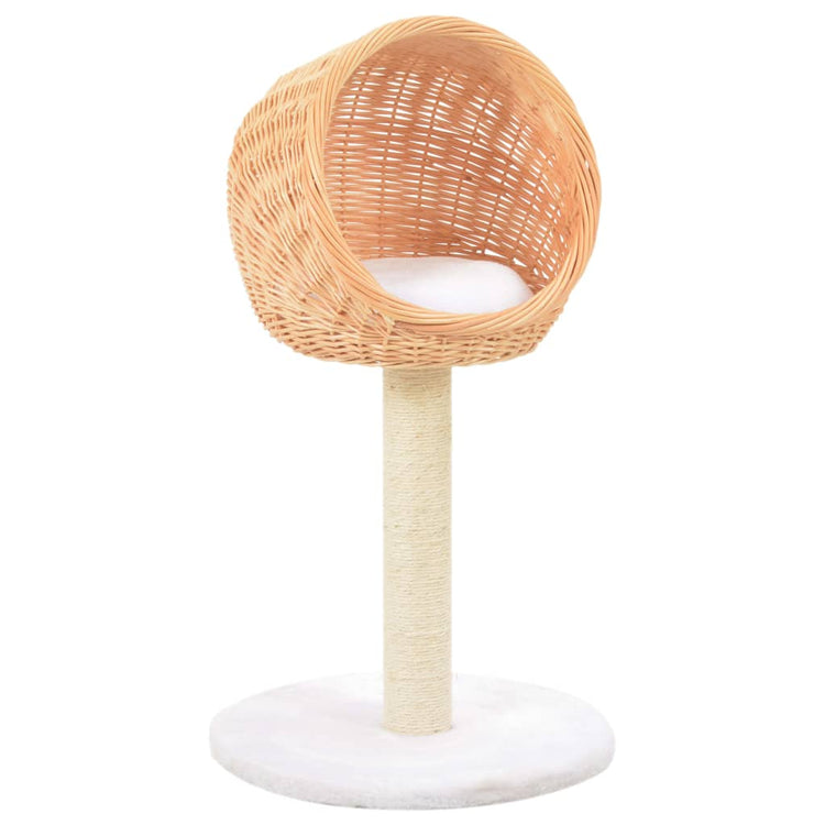 Vidaxl Cat Stracing Post avec sisal grattant bien sûr Willow Wood