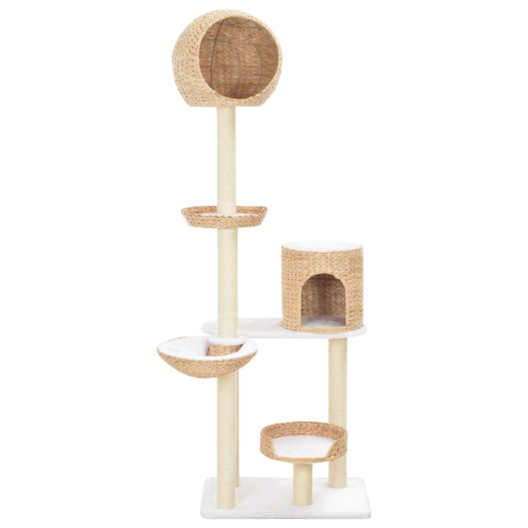 Vidaxl Cat Scratching Post avec sisal grattant une pile d'herbes marines