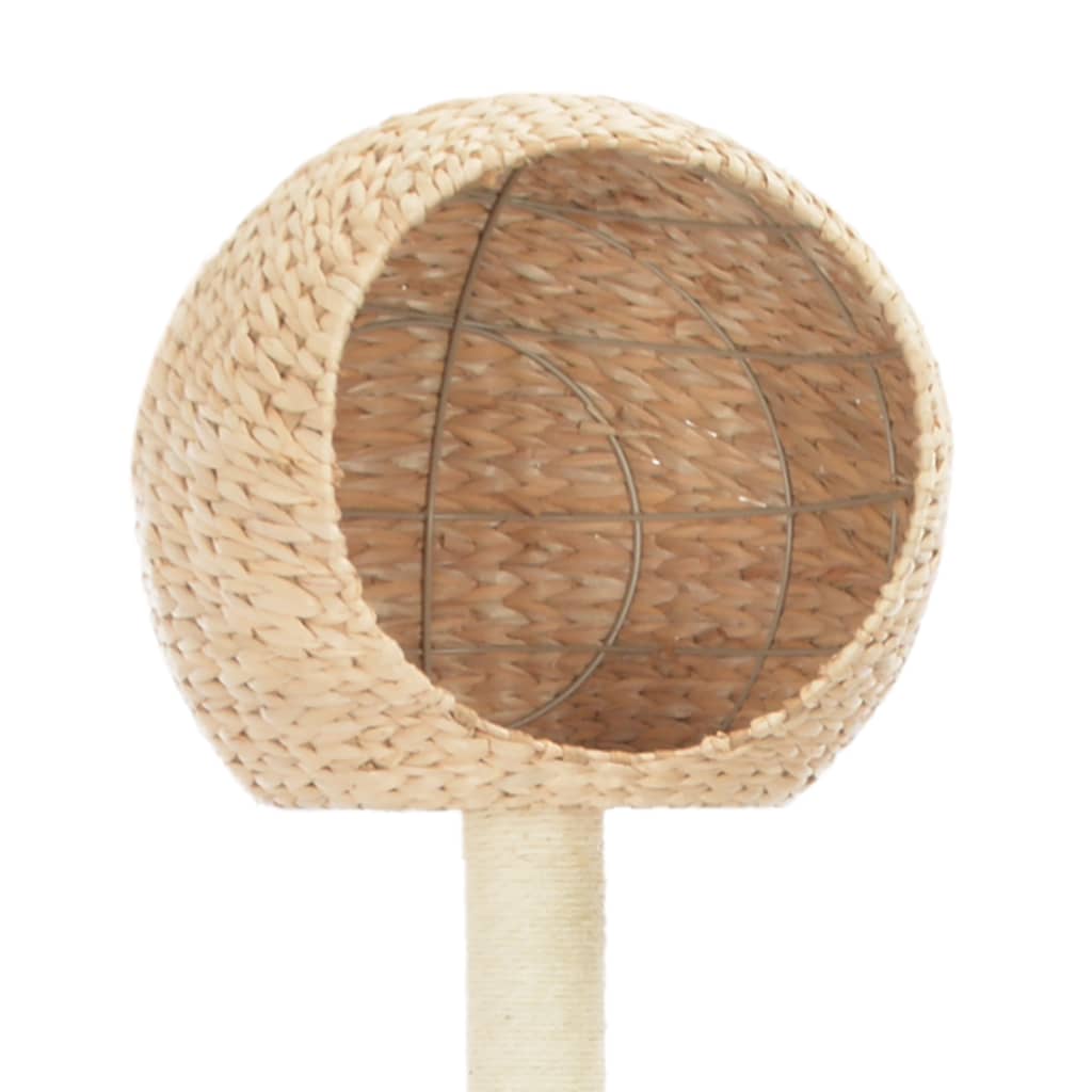 Vidaxl Cat Scratching Post avec sisal grattant une pile d'herbes marines