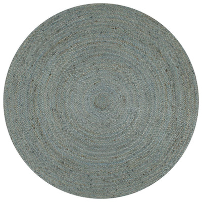 Vidaxl tapis fait à la main vers 90 cm de jute d'olive vert