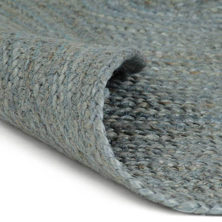 Vidaxl tapis fait à la main vers 90 cm de jute d'olive vert