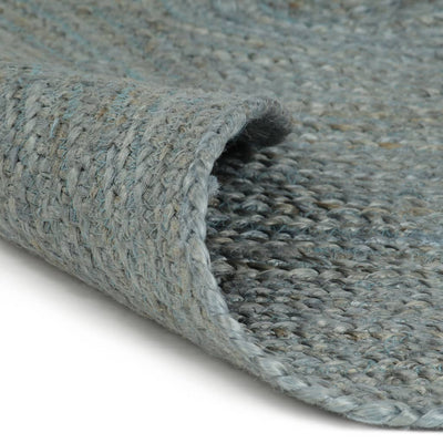 Vidaxl tapis fait à la main vers 120 cm de jute d'olive vert