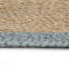 Viaxl tapis fait à la main avec une frontière d'olive 120 cm jute