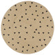 Viaxl tapis fait à la main avec Triangle Imprimer 90 cm Jute