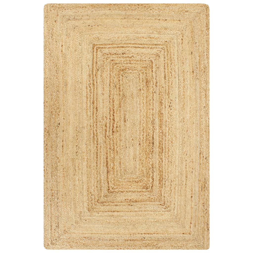 Vidaxl tapis fait à la main 80x160 cm de jute naturel