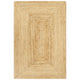 Vidaxl tapis fait à la main 80x160 cm de jute naturel