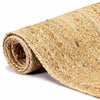 Vidaxl tapis fait à la main 80x160 cm de jute naturel